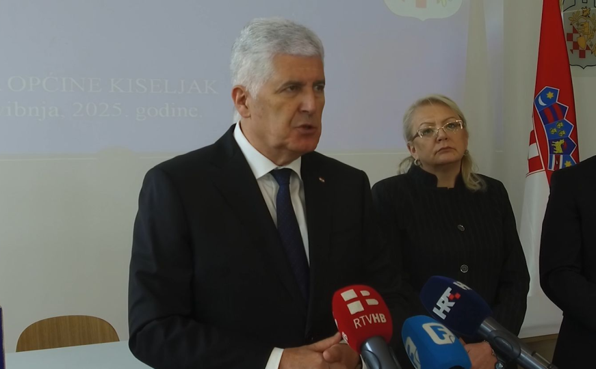 Čović pozvao na usvajanje tri zakona u Parlamentu BiH