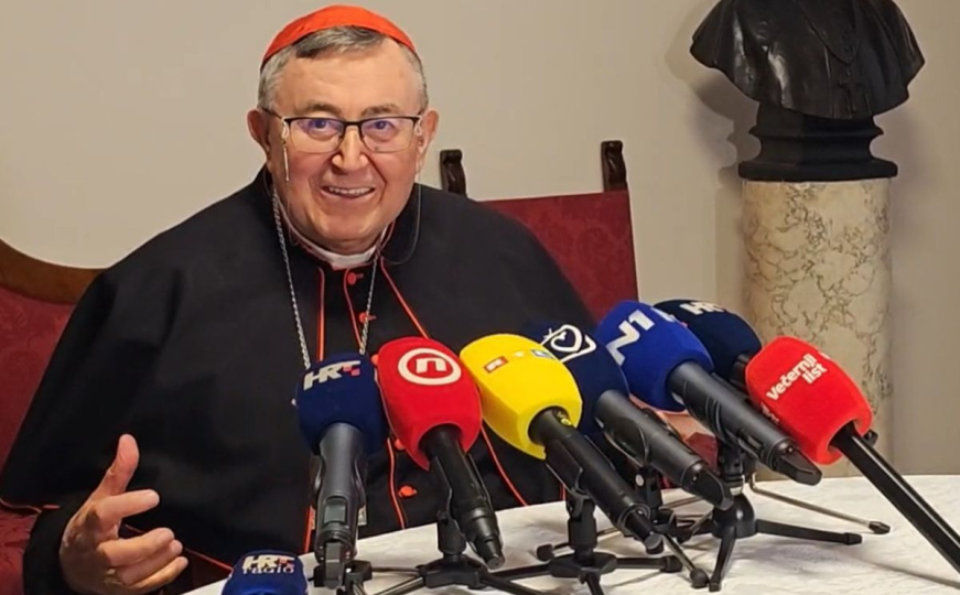 Vrhbosanski kardinal Vinko Puljić: 'Rekao sam novom papi da blagoslovi mene i moju zemlju'