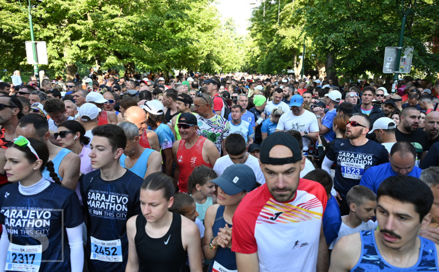 Počeo je šesti Sarajevski maraton: Očekuje se više od 2.000 učesnika iz 41 države
