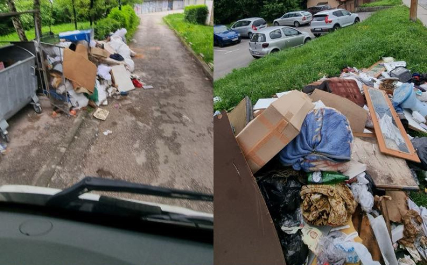 KJKP RAD Sarajevo uklonio više od 26 tona otpada s javnih površina