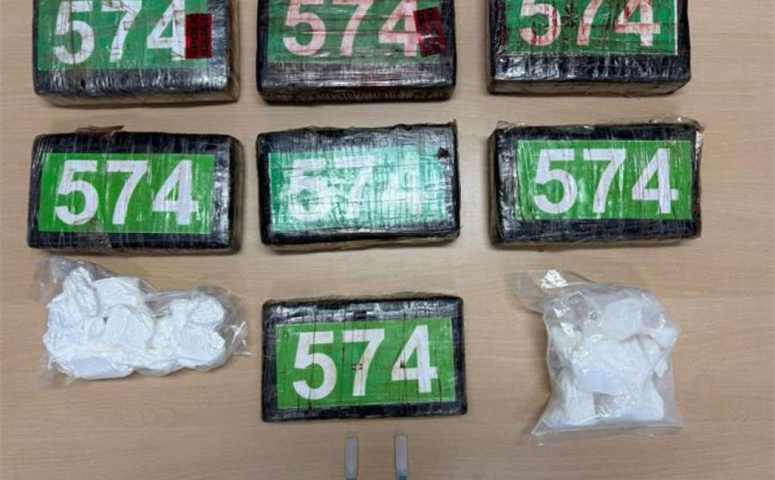 Velika zapljena droge u Hrvatskoj: Uhapšena dvojica muškaraca s više od 8,8 kilograma kokaina
