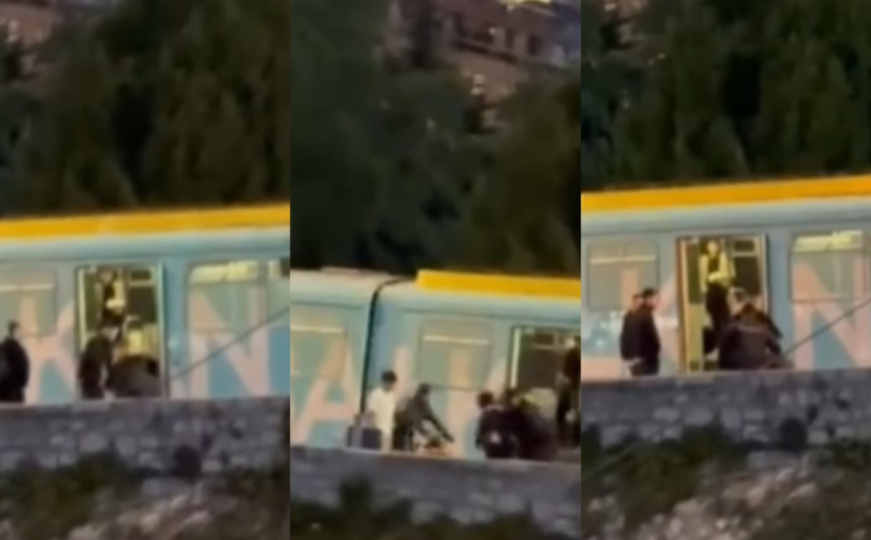 Tučnjava u tramvaju: Putnik udario čovjeka, pa pokušao oteti pištolj policajcu