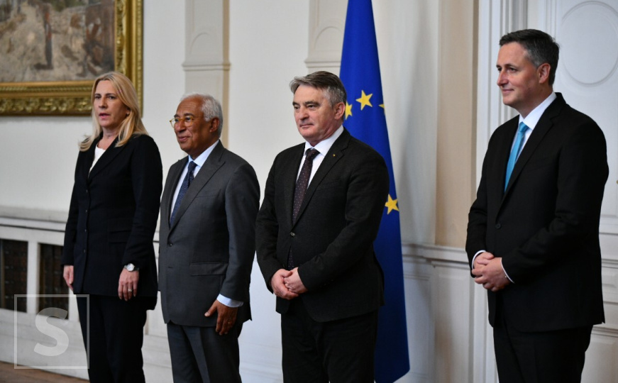 Posjeta Sarajevu: Antonio Costa stigao u Predsjedništvo BiH