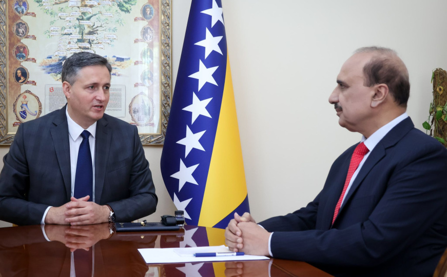 Bećirović se sastao s ambasadorom Pakistana: Jačanje odnosa i solidarnost između dvije države