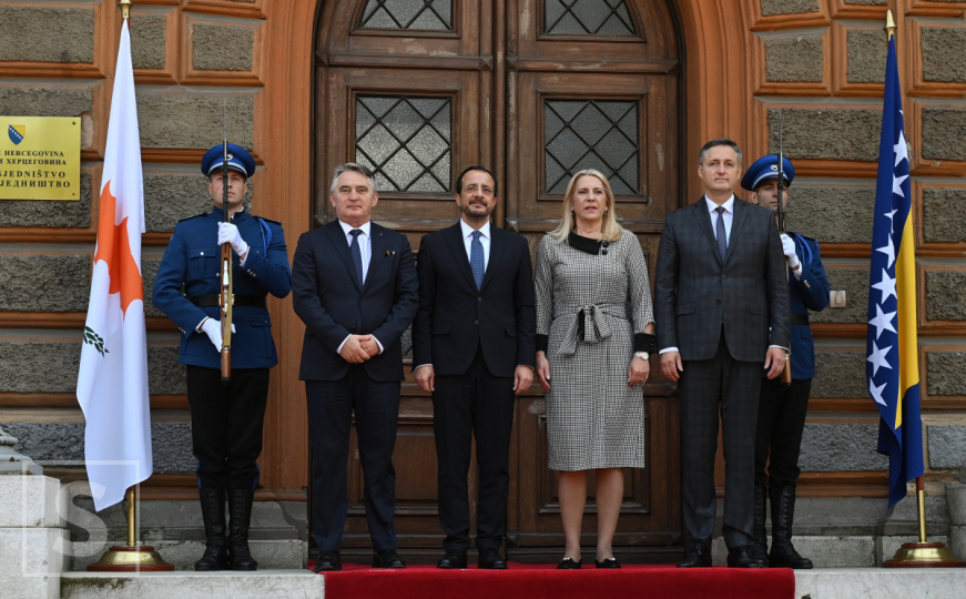 Predsjednik Kipra Nikos Christodoulides stigao u Sarajevo