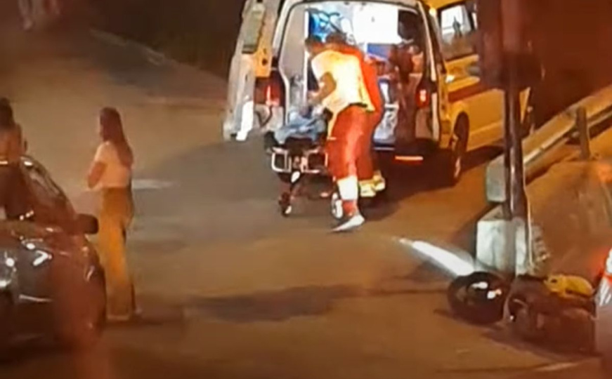 Nesreća u Sarajevu: Sudarili se motocikl i automobil, policija i Hitna pomoć na terenu
