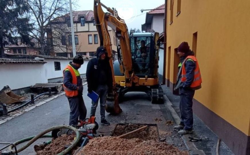 Radovi na vodovodnoj mreži: Mogući prekidi u snabdijevanju vodom u više od 20 sarajevskih ulica