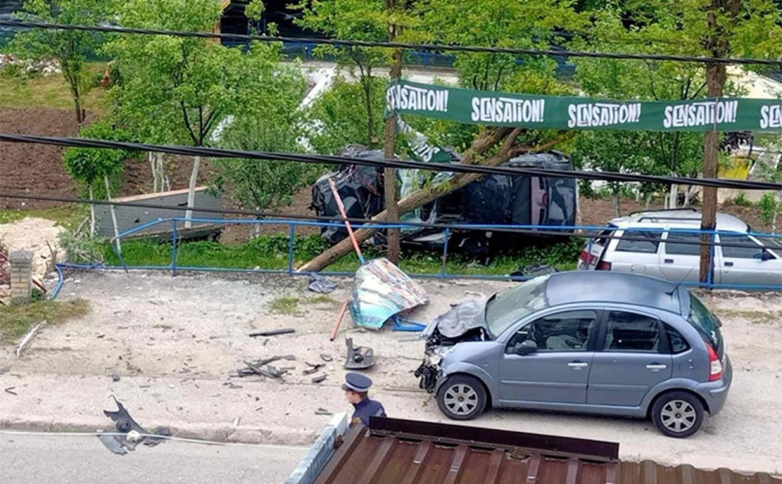 Automobilom se zabio u porodičnu kuću: "Mislili smo da je zemljotres, sve se treslo"