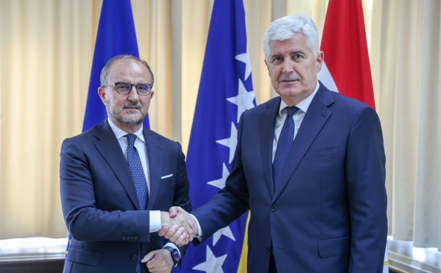 Sastanak Čovića i Sorece: EU očekuje zakone do kraja maja, Čović poručio – vrijeme je za iskorak