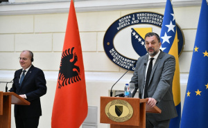 Konaković se sastao sa albanskim ministrom Hasanijem: "Razgovarali smo o trenutnoj krizi u BiH"