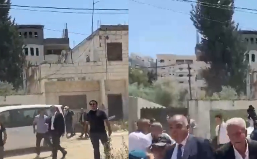 Objavljen snimak: Izraelska vojska pucala u zrak dok je EU delegacija obilazila Zapadnu obalu