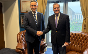 Bećirović s Turnerom u Washingtonu: 'BiH suočena s najvećom sigurnosnom krizom nakon Dejtona'