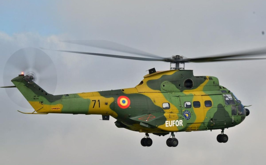 Helikopteri EUFOR-a nastavljaju sa vježbama: Spremni da pomognu građanima BiH