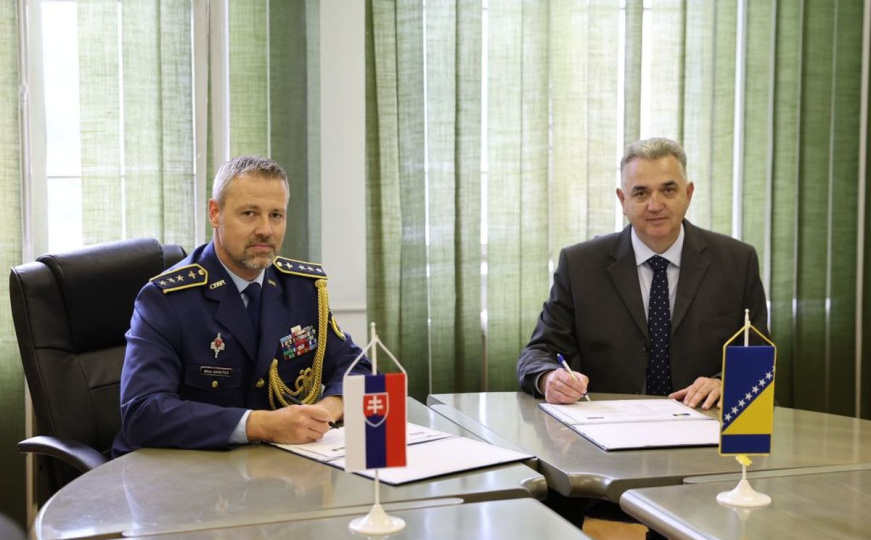 Potpisan plan bilateralne saradnje između BiH i Republike Slovačke za 2025. godinu