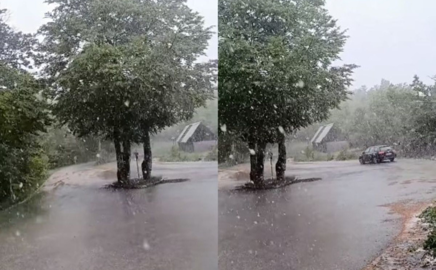 U Hrvatskoj pao snijeg: Hoće li zabijeliti i u BiH?