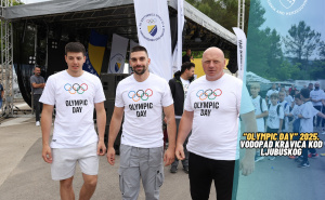 Na vodopadu Kravice: Održan Olimpijski dan u BiH, učestvovalo više od 150 mališana