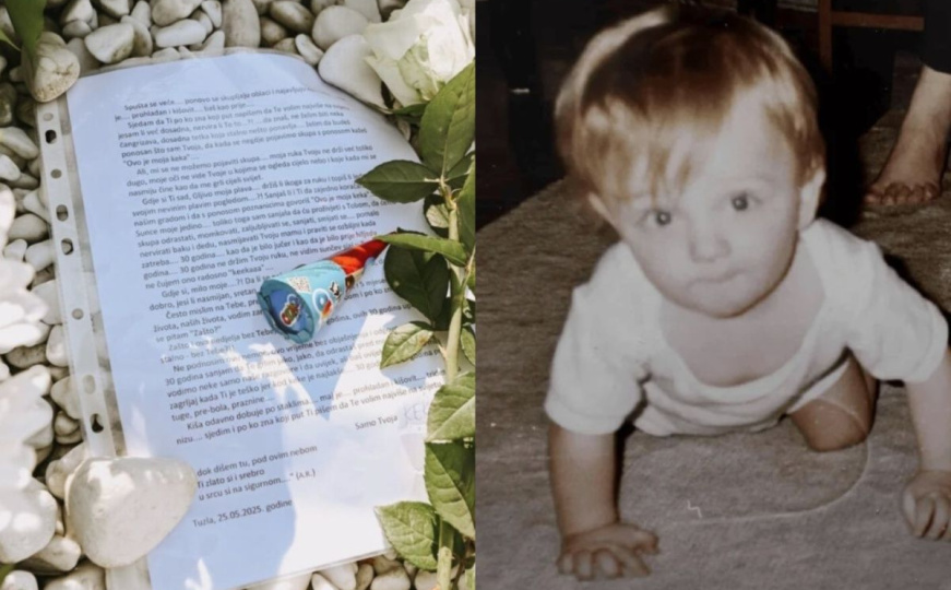 Potresno pismo na mjestu gdje je ukopana najmlađa žrtva masakra na Kapiji: Gdje si sad gljivo moja?
