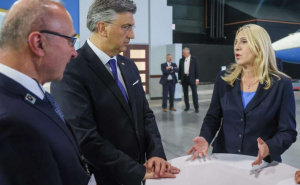 Cvijanović se srela s Plenkovićem i Grlić Radmanom pa pričali o demokratiji u BiH