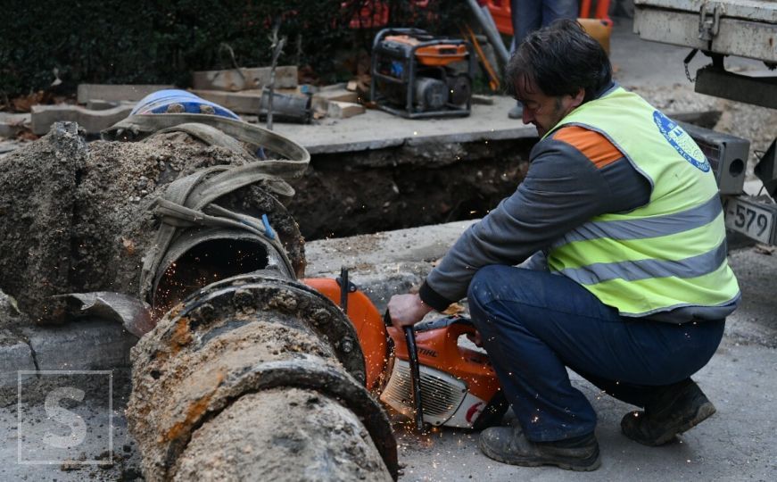Novi kvar na vodovodnoj mreži u Sarajevu: Evo u kojoj će ulici doći do prekida vodosnabdijevanjem