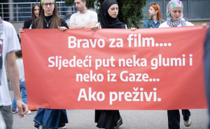 Protest u Podgorici: Građani se protive Danu izraelskog filma zbog genocida u Gazi