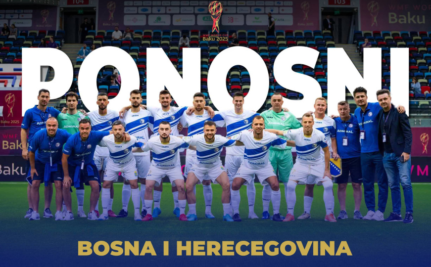 Ponos nacije u Bakuu: Mini-nogometna reprezentacija BiH ispisuje historiju na Svjetskom prvenstvu