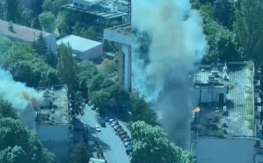 Požar u Sarajevu: Brza reakcija vatrogasaca spriječila katastrofu