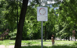 Nakon što su postavljene: Uništen dio tabli o zabrani uvođenja kućnih ljubimaca u Veliki park
