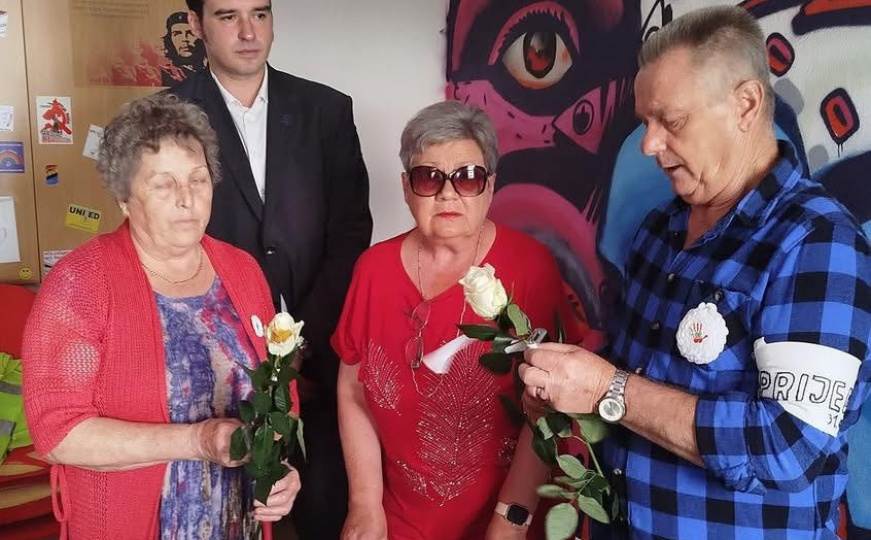 "Jer me se tiče": Slobodanka Komljenac Macanović došla u Prijedor da podrži Fikreta Bačića