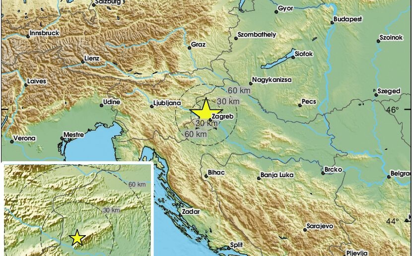 Zemljotres jutros i u okolini Zagreba: "Prvo buka, onda podrhtavanje"