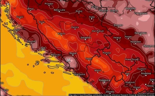 BH Meteo: Pred nama je prvi toplotni talas ove godine