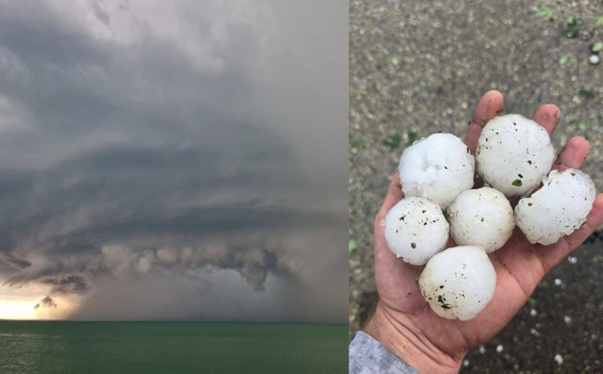 Led kao teniska loptica rušio krovove: Nevrijeme stiglo do komšiluka – da li je BiH sljedeća?