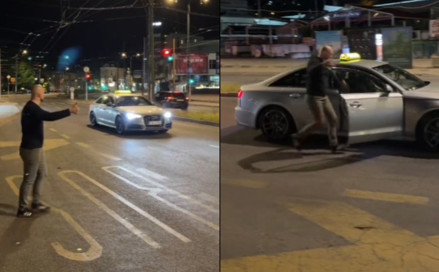 Poznati Tiktoker se našalio: Da li ćemo ovako u Sarajevu zaustavljati taksi?