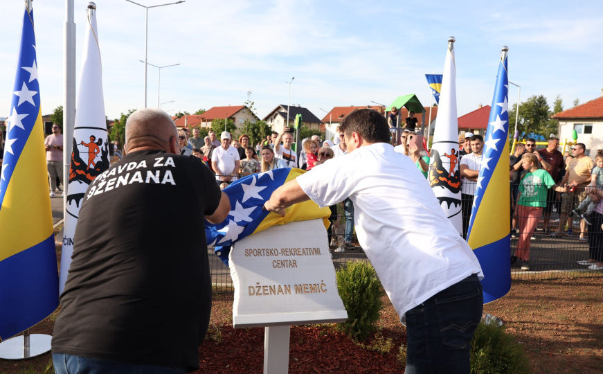 Na Ilidži otvoren Sportski centar "Dženan Memić": Mjesto gdje uspomena postaje snaga