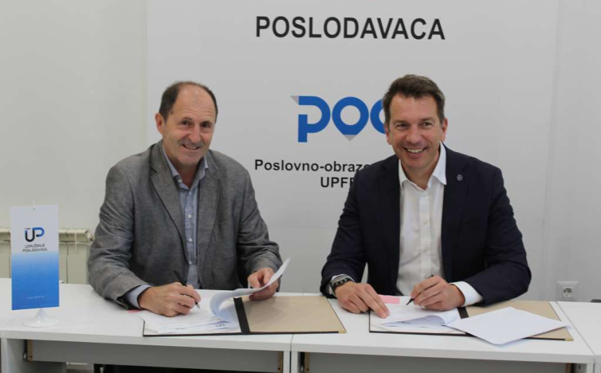 Jačanje poslovnih odnosa: Potpisan memorandum Udruženja poslodavaca FBiH i slovenskih privrednika