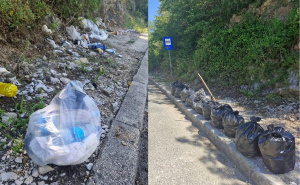 Ljubav prema domovini: Bh. humanitarac očistio stajališta zatrpana otpadom na putu prema Mostaru