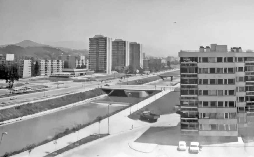 Pogledajte fotografiju Sarajeva iz 1970-ih. Prepoznajete li ovaj dio grada?