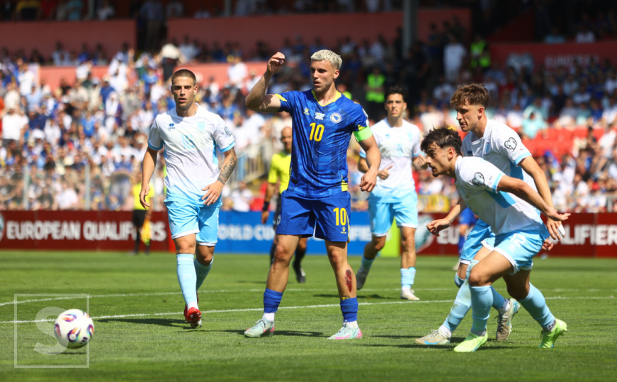 Demirović o meču protiv San Marina: "Nismo bili na nivou, ali bodovi su tu"