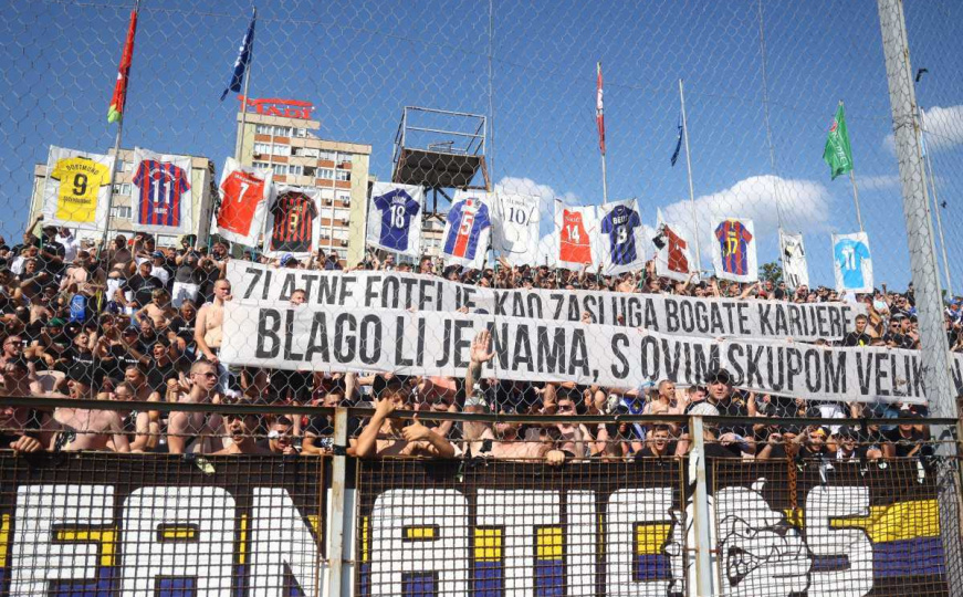 Fanaticosi poslali brutalnu poruku Savezu: 'Blago li je nama, s ovim skupom velikana'