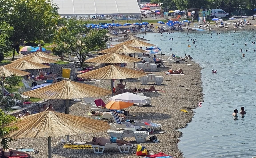 Odlična alternativa za more: Kupalište u BiH ove subote prepuno kupača