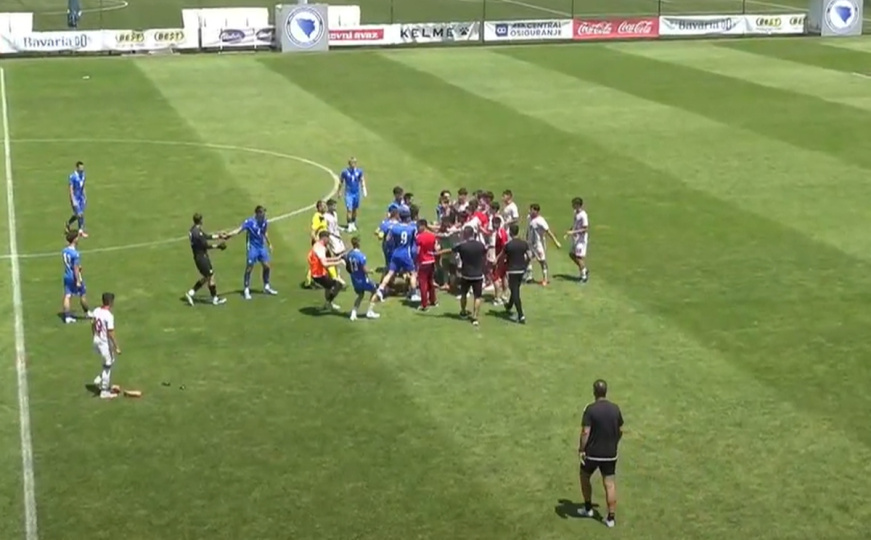 Incident na utakmici reprezentacije BiH: Masovni sukob s igračima zemlje bivše Jugoslavije