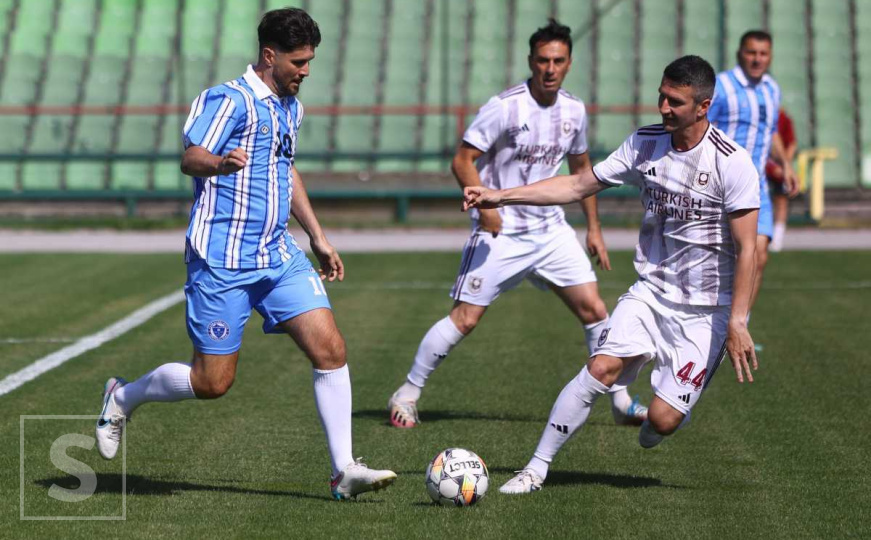 Sve sami majstori: Pogledajte ko je sve sudjelovao u duelu legendi Željezničara i Sarajeva