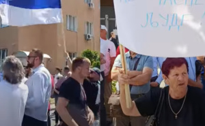 Veliki protest podrške Miličeviću: 'Sram vas bilo bando, uhapsili ste poštenog čovjeka'
