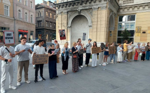 Protest u Sarajevu: Ime Palestine odjekivalo centrom grada