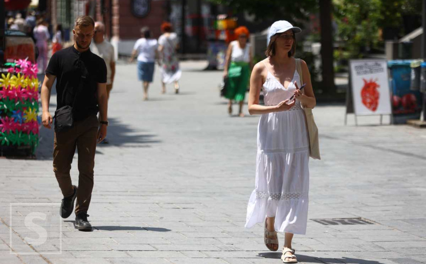 Visoke temperature širom BiH: Pogledajte koji grad je bio najtopliji u 14 sati