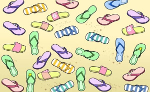 Mozgalica za oštro oko: Možete li pronaći koja japanka nema svoj par?