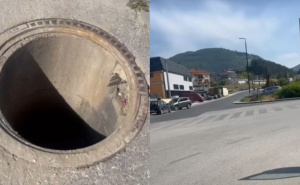 Djevojčica upala u otvoreni šaht u Vogošći: Ukazana joj ljekarska pomoć