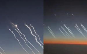 Nevjerovatan prizor: Putnici iz aviona snimili iranske rakete kako lete prema Izraelu