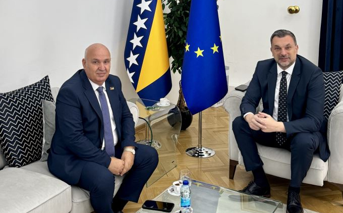 Konaković s predsjednikom Palestinske zajednice u BiH: Podrška miru, solidarnost s narodom Palestine