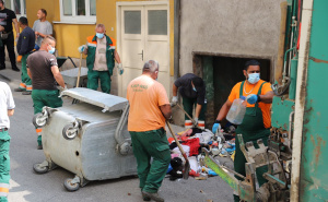 Završeno čišćenje divlje deponije na adresi Odobašina 52: U objektu zatečeno desetak sumnjivih lica