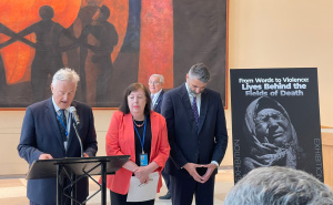 U sjedištu Ujedinjenih nacija otvorena izložba "Od riječi do nasilja: Životi iza polja smrti"